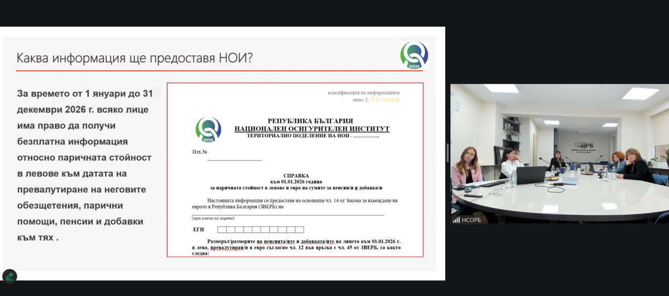 Близо 700 кметове на кметства и кметски наместници участваха в онлайн информационните дни за еврото, организирани от НСОРБ